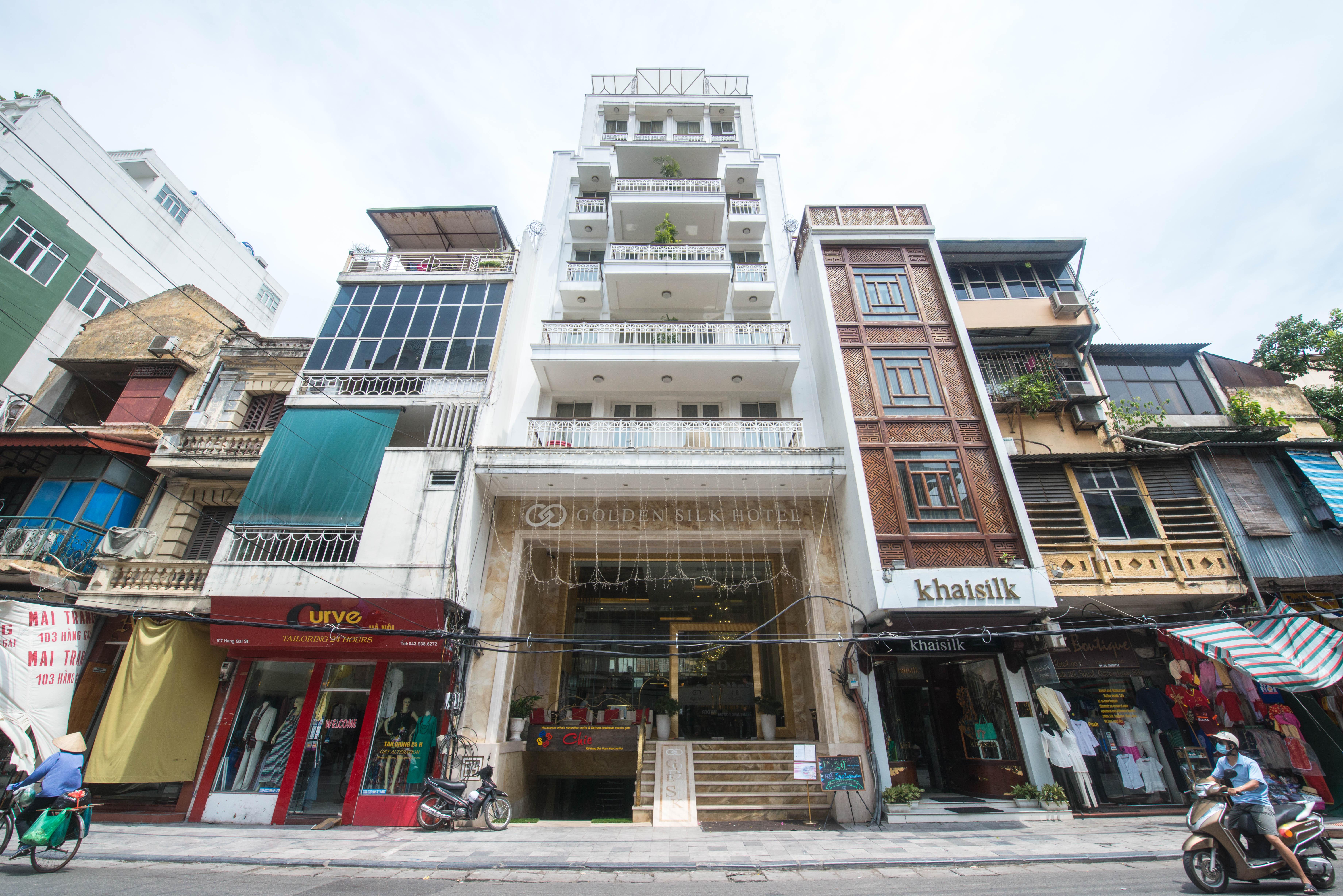 Golden Silk Boutique Hotel Ханой Экстерьер фото