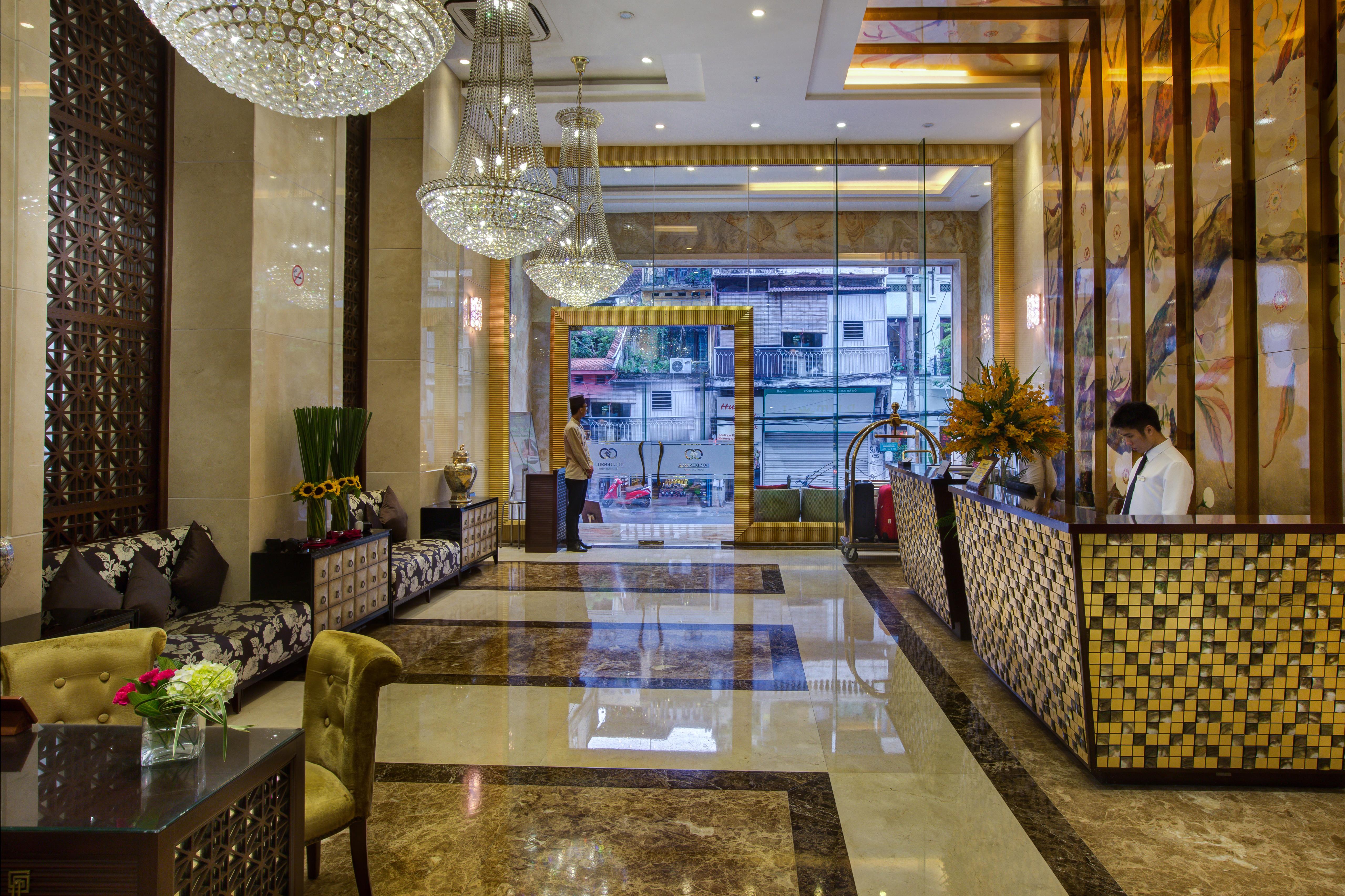 Golden Silk Boutique Hotel Ханой Экстерьер фото