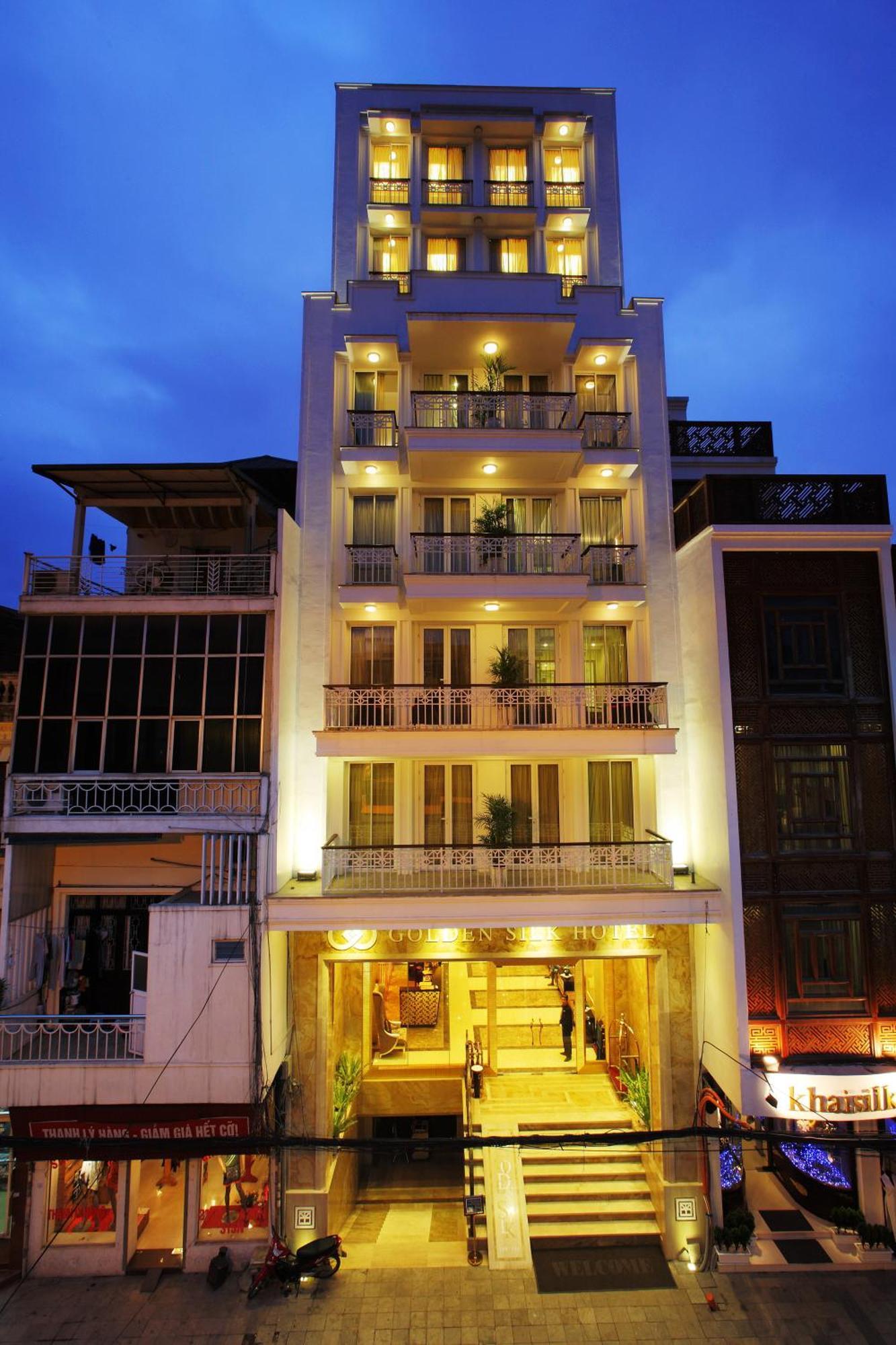 Golden Silk Boutique Hotel Ханой Экстерьер фото